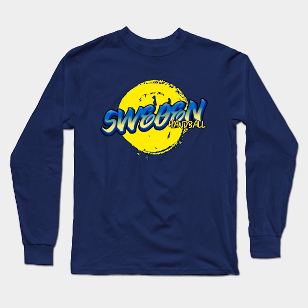 Sweden Long Sleeve T-Shirt by Conundrum Cracker